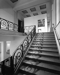 Casino, vue int&eacute;rieure de l'escalier