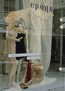 Healthy window, 1998 (Caf� Bella Vita)Sale is uniting people, 1998 (La Bourse)What must I do to be saved?, 1998 (Epoque)(installation in situ)